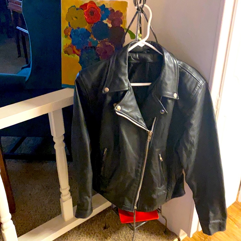 Heavy Real Leather Jacket